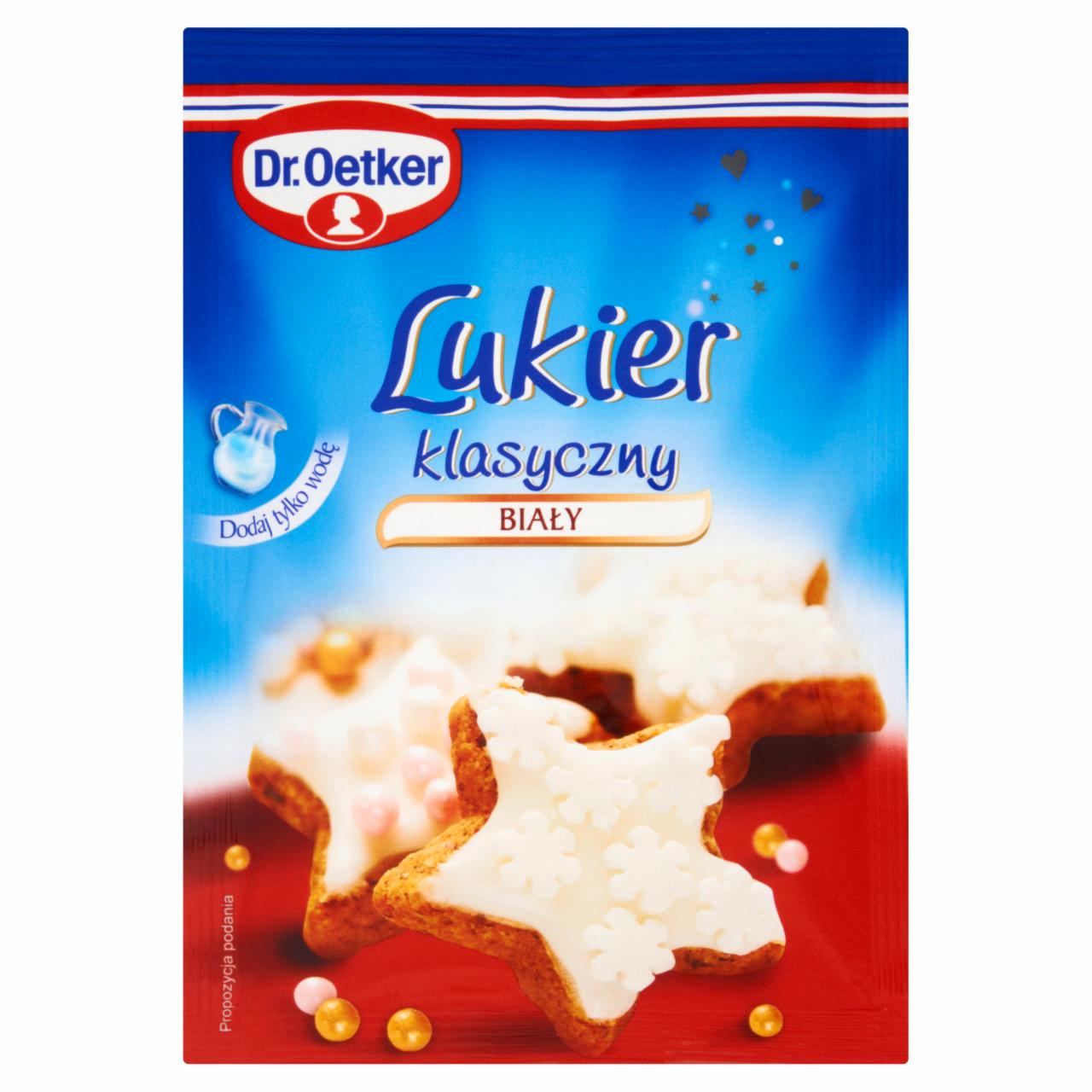 Zdjęcia - Dr. Oetker Lukier klasyczny biały 70 g