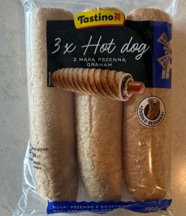 Zdjęcia - Hot dog z mąką pszenną graham Tastino