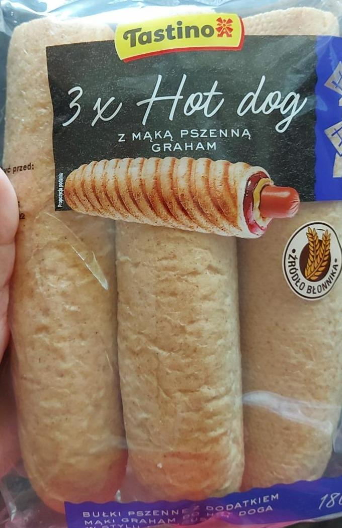 Zdjęcia - Hot dog z mąką pszenną graham Tastino