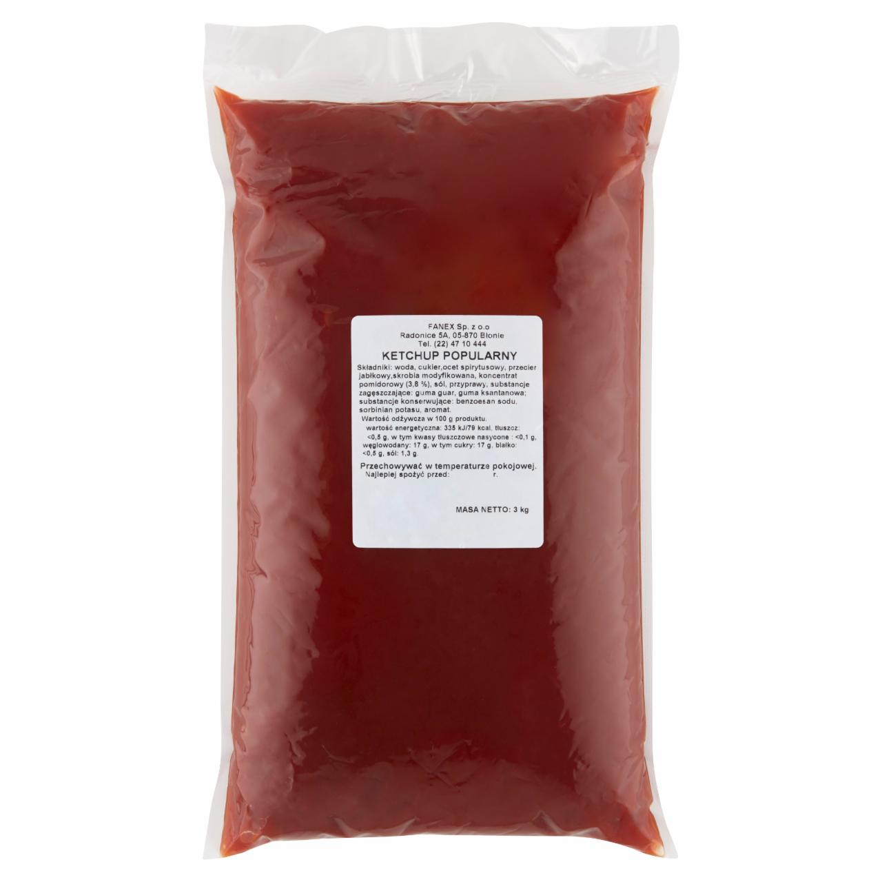 Zdjęcia - Ketchup popularny 3 kg