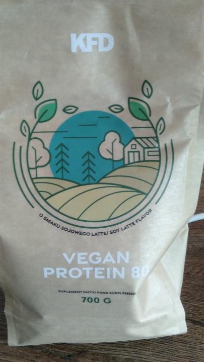 Zdjęcia - KFD vegan protein 80