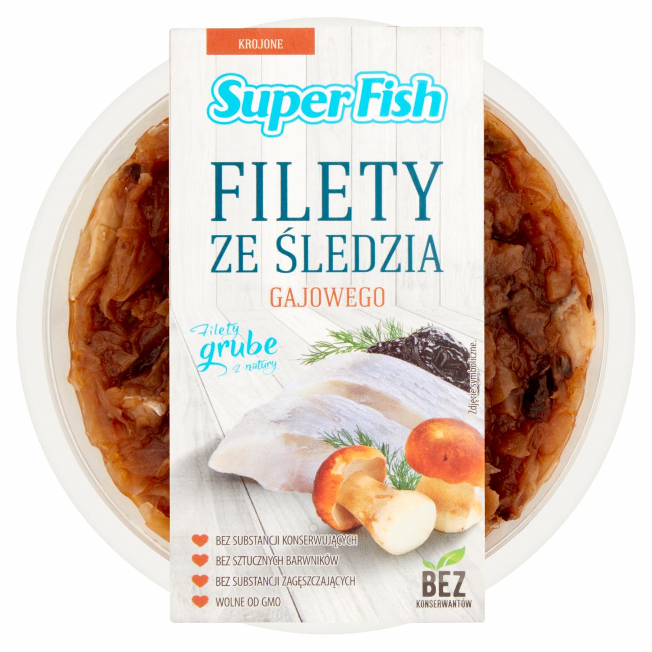 Zdjęcia - SuperFish Filety ze śledzia gajowego 180 g