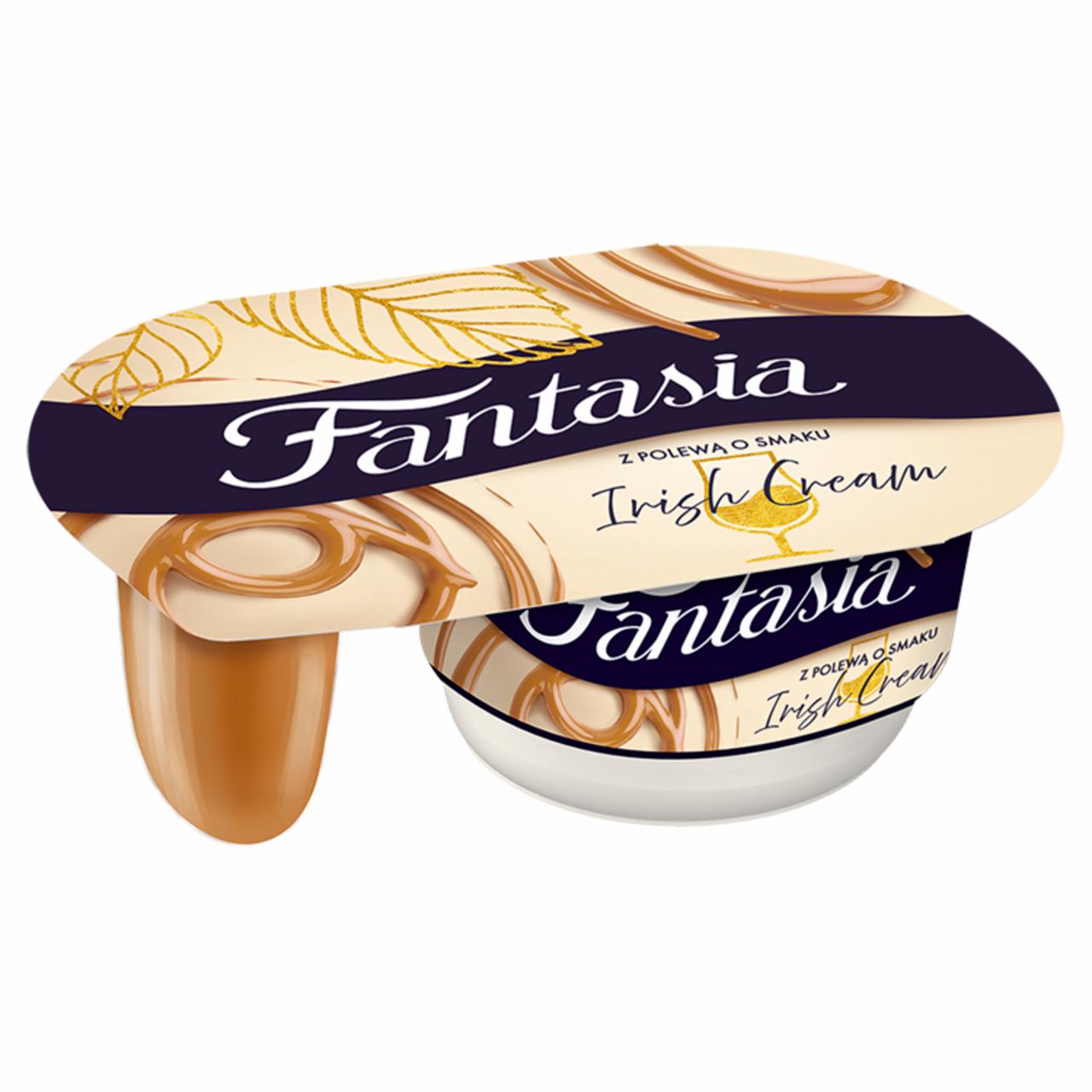 Zdjęcia - Fantasia Jogurt kremowy z polewą o smaku Irish Cream 122 g