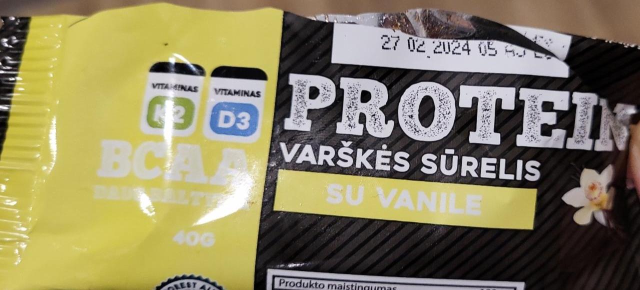 Zdjęcia - Protein Varškės sūrelis su vanile