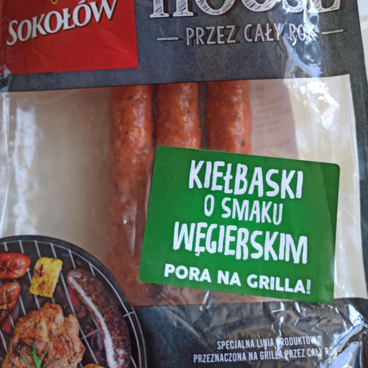 Zdjęcia - Kiełbaski o smaku węgierskim Sokołów