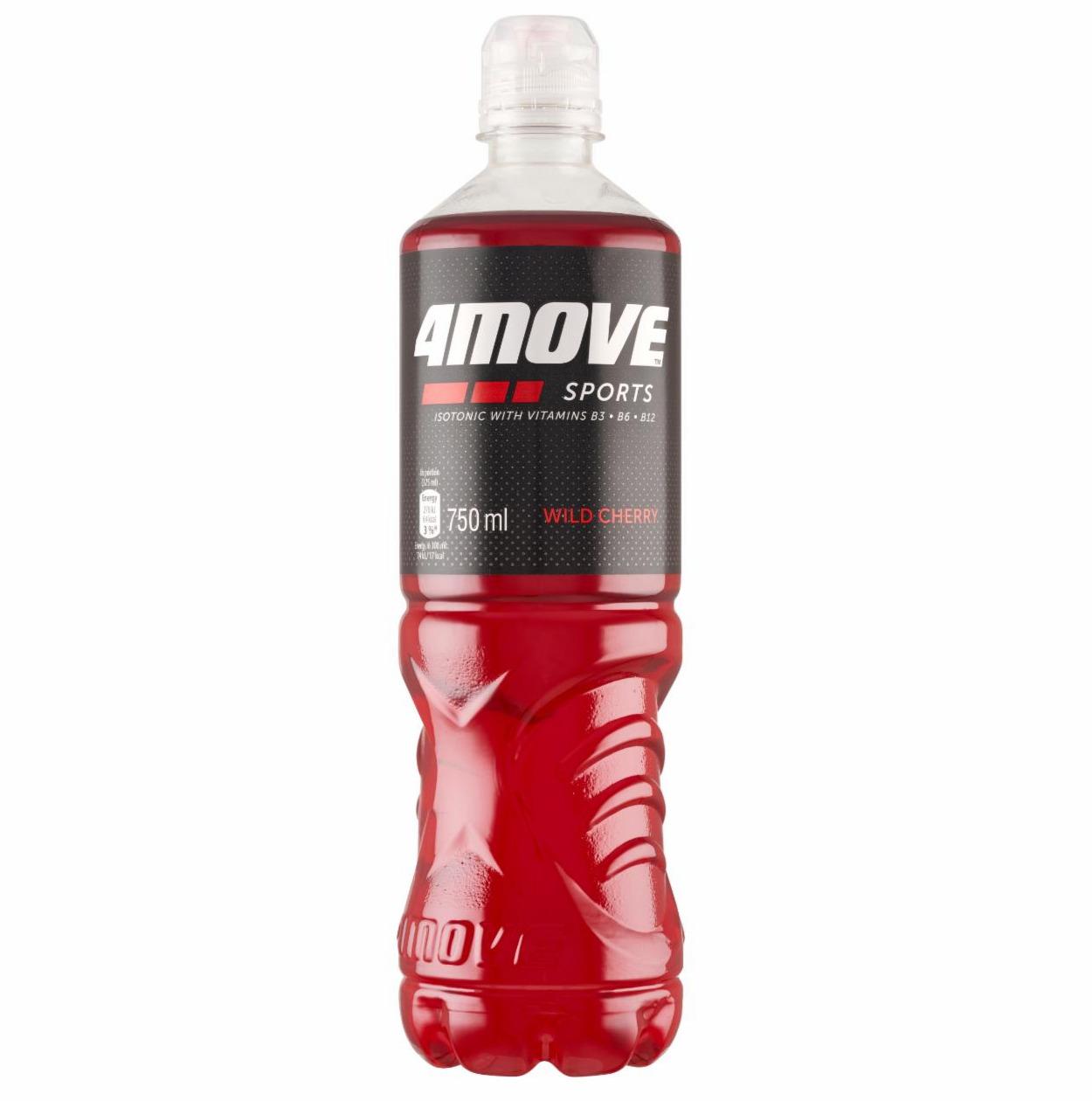 Zdjęcia - 4Move Napój izotoniczny niegazowany o smaku wiśniowym 750 ml