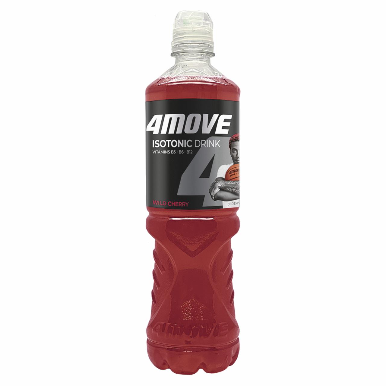Zdjęcia - 4Move Napój izotoniczny niegazowany o smaku wiśniowym 750 ml
