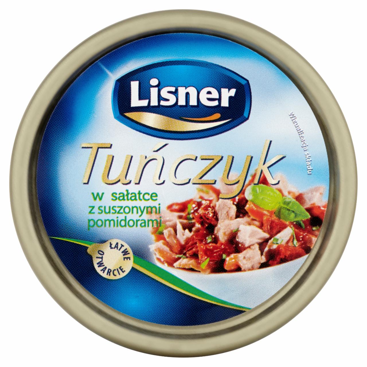 Zdjęcia - Lisner Tuńczyk w sałatce z suszonymi pomidorami 85 g