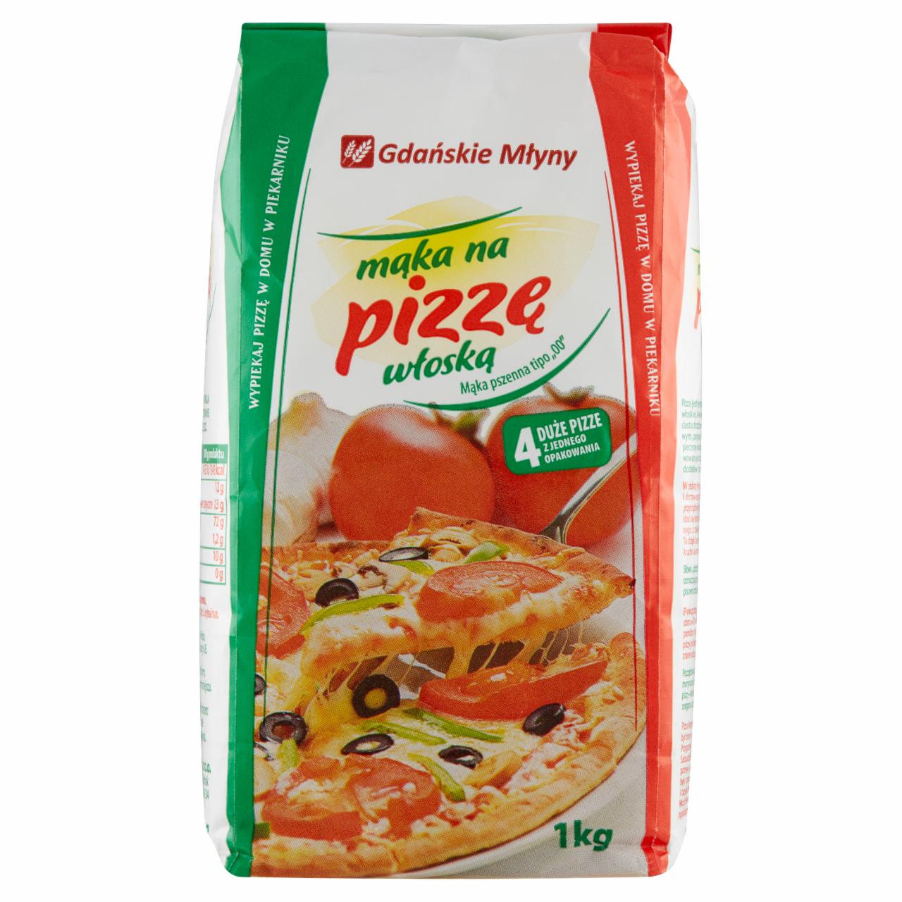 Zdjęcia - Mąka pszenna na pizzę włoską Gdańskie Młyny