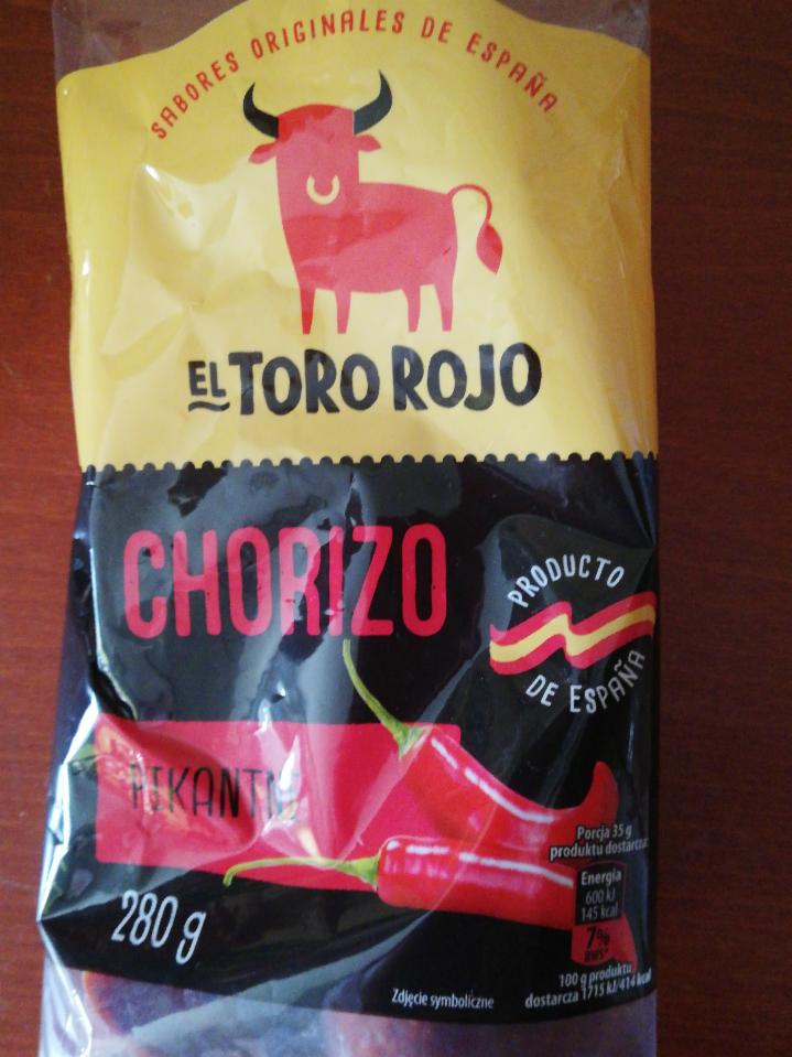Zdjęcia - Chorizo pikantne El Toro Rojo