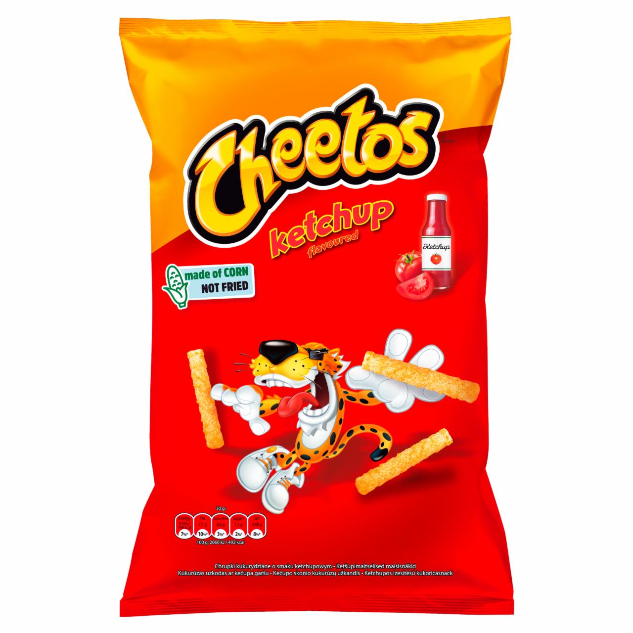Zdjęcia - Cheetos Chrupki kukurydziane o smaku ketchupowym 85 g
