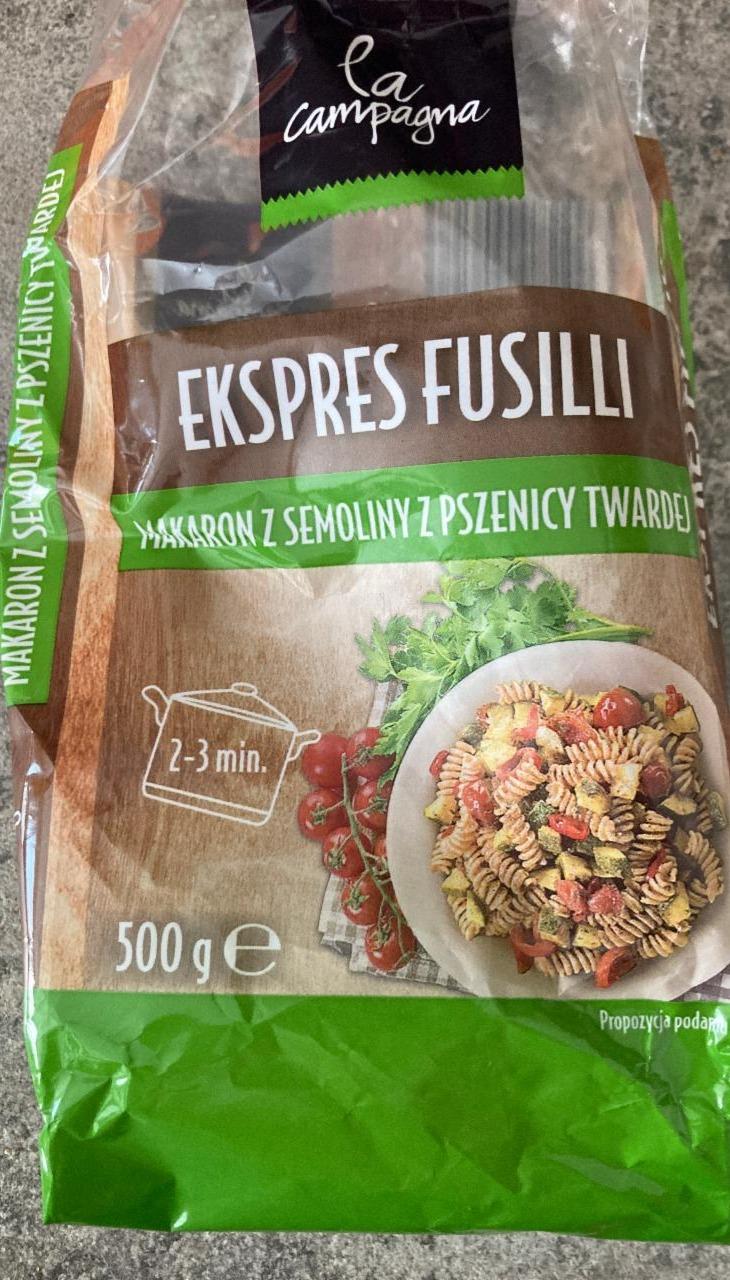 Zdjęcia - Ekspres fusilli La campaga