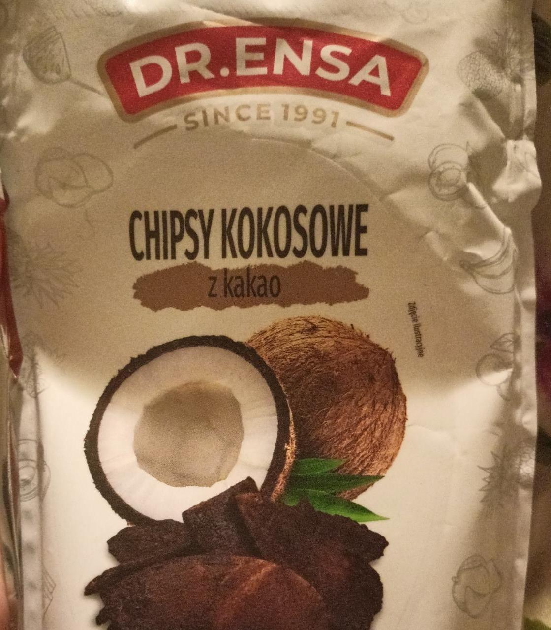 Zdjęcia - Chipsy kokosowe z kakao Dr.Ensa