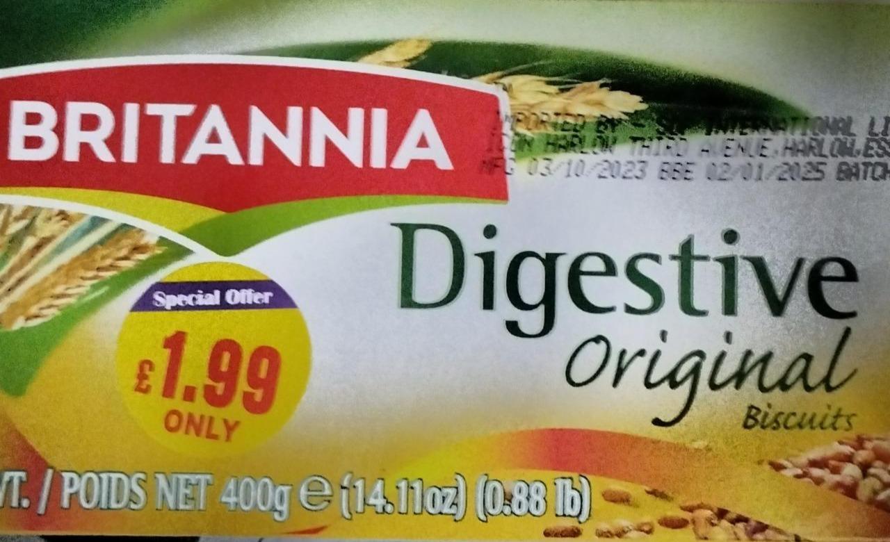 Zdjęcia - Ciastka digestive original Britannia