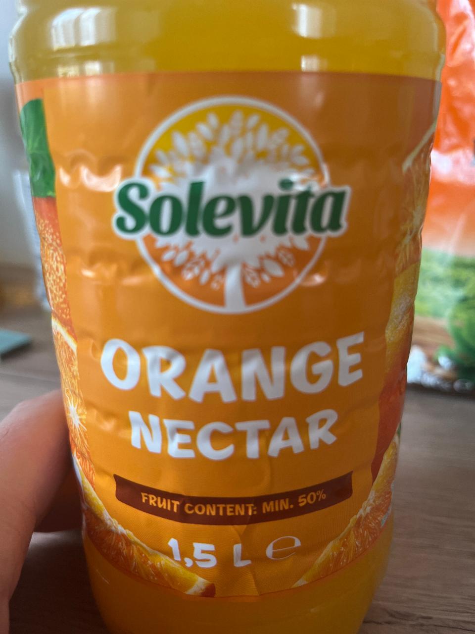 Zdjęcia - Sok pomarańczowy nektar Solevita
