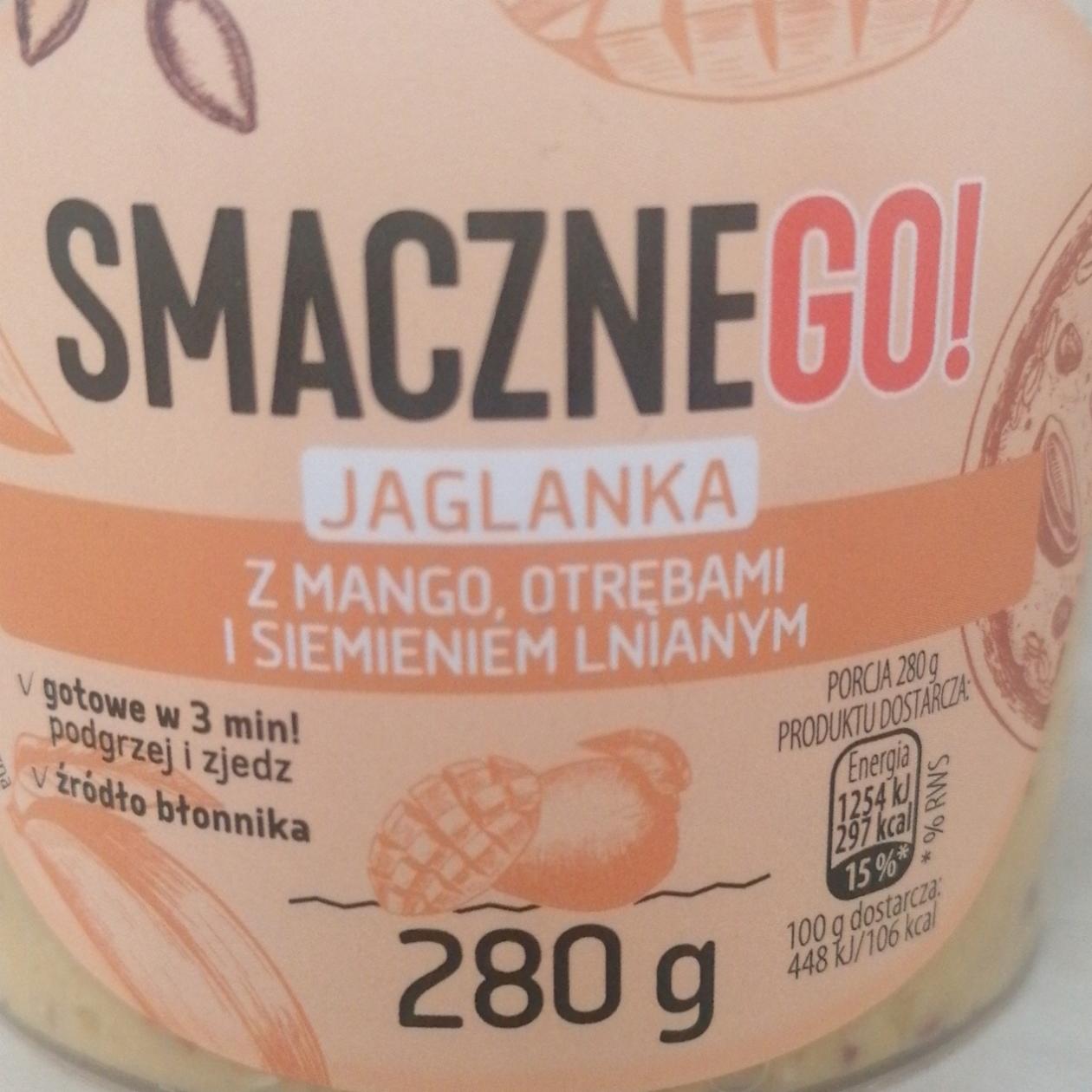 Zdjęcia - Jaglanka z mango, otrębami i siemieniem lnianym SmaczneGO!