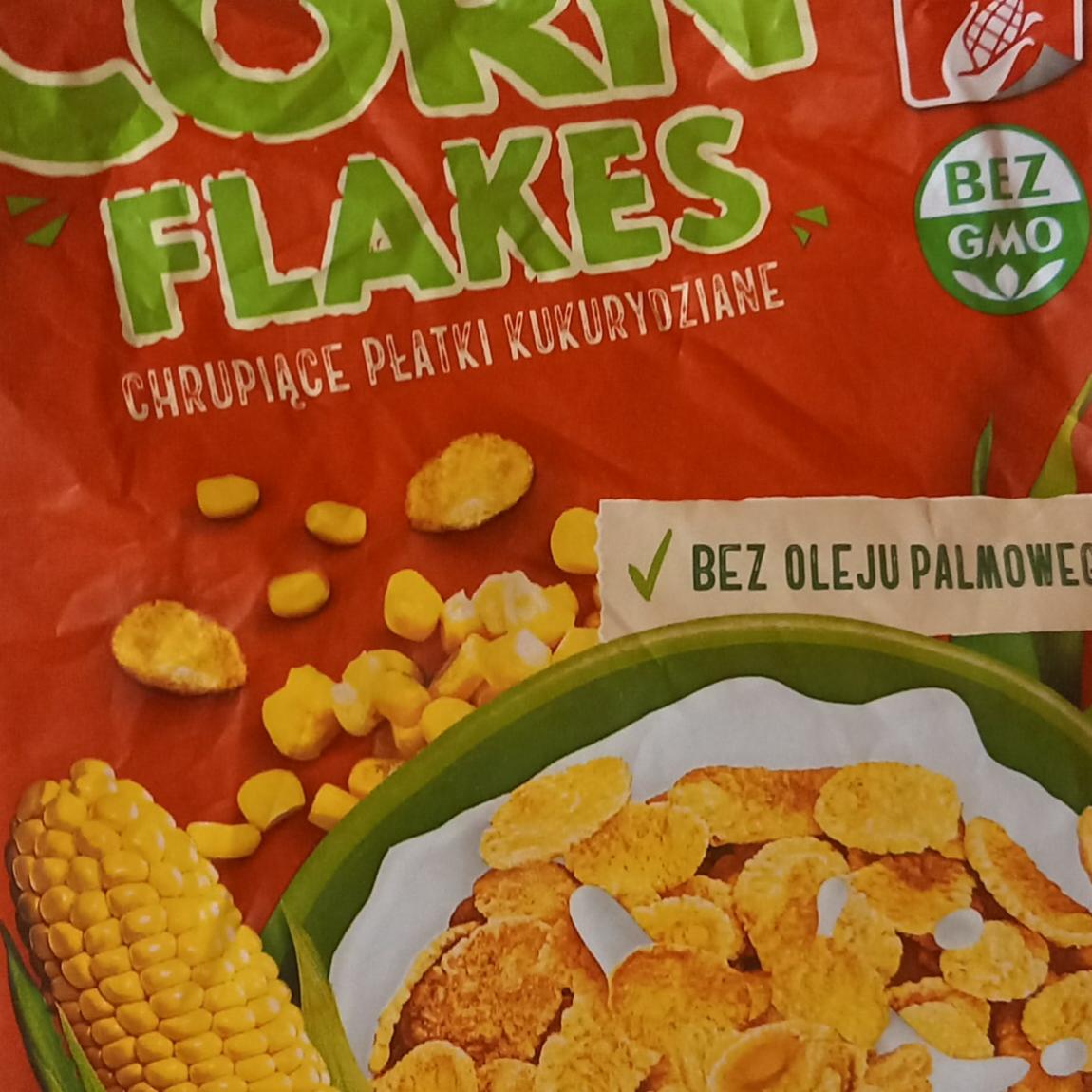 Zdjęcia - cornflakes chrupiące płatki kukurydziane Lidl