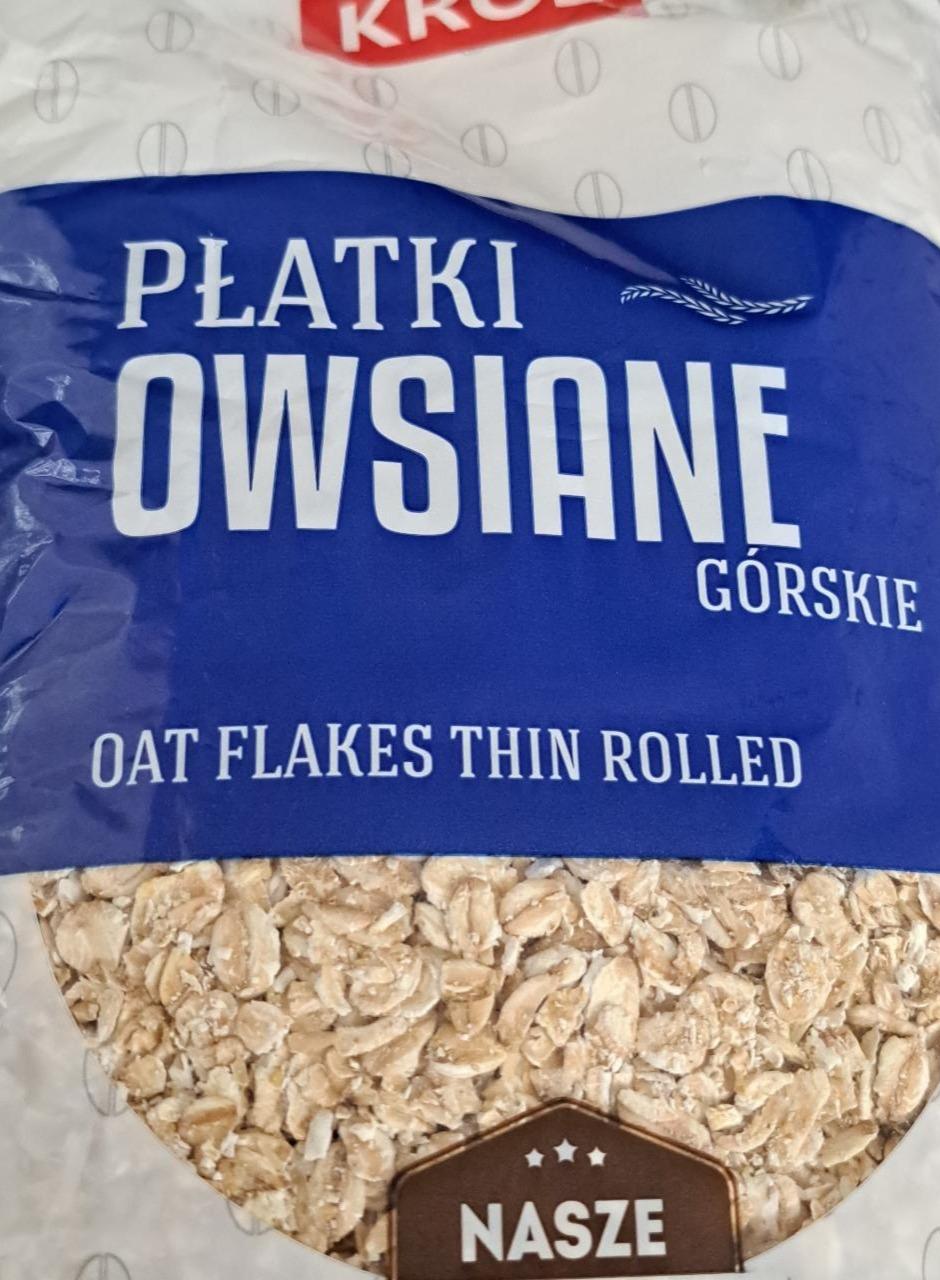 Zdjęcia - Płatki owsiane górskie Kros