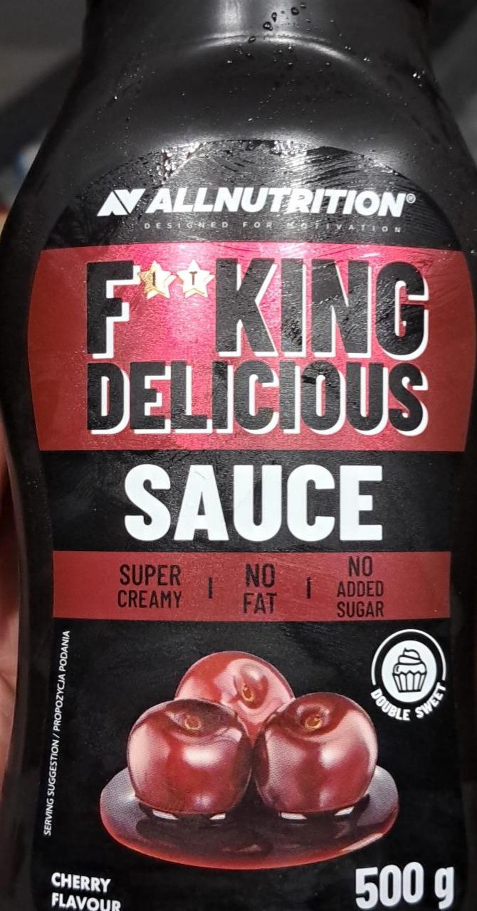 Zdjęcia - F**king delicious sauce cherry Allnutrition
