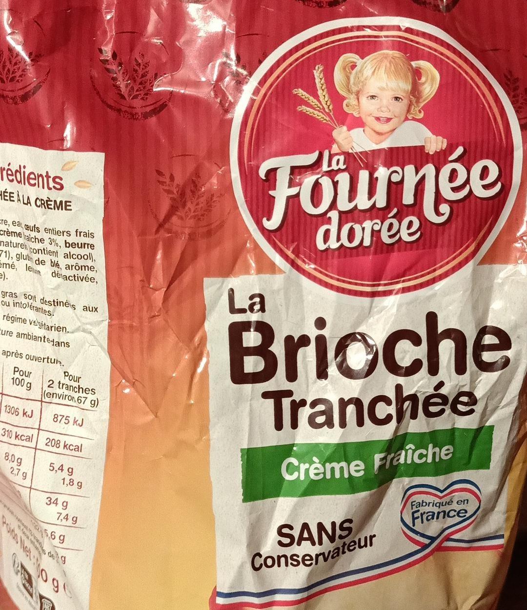 Zdjęcia - La Brioche Tranchee chleb brioszka kromka La Fournée Dorée