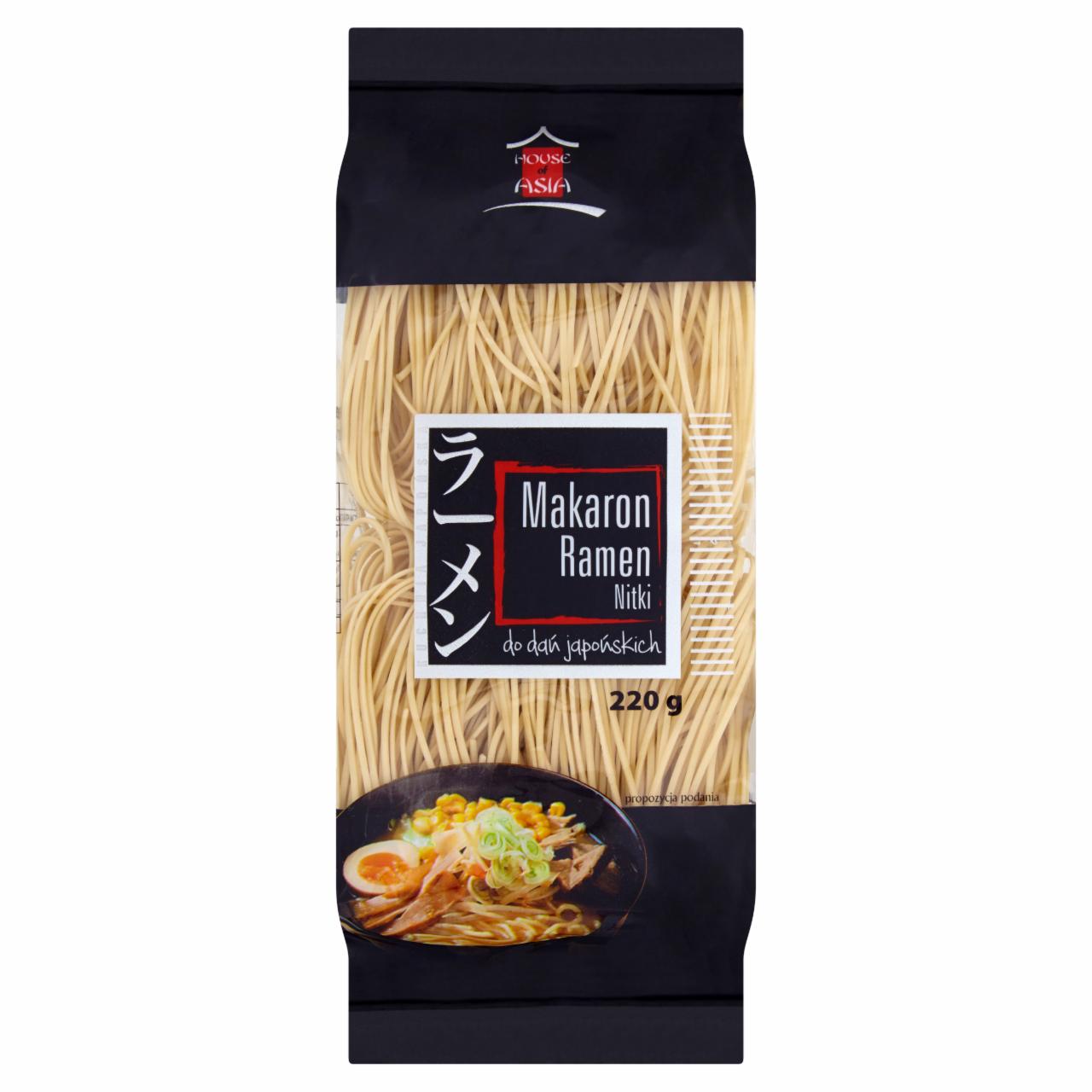 Zdjęcia - House of Asia Makaron Ramen nitki 220 g