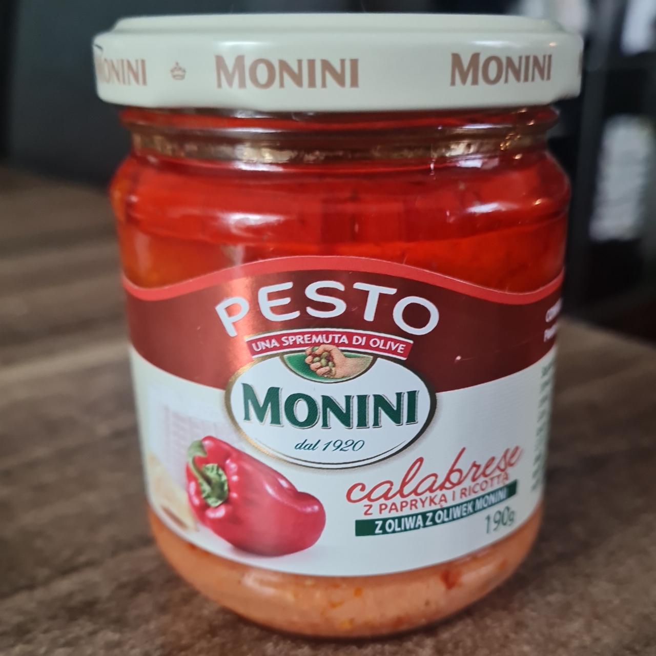 Zdjęcia - Pesto Calabrese z papryką i ricottą Monini