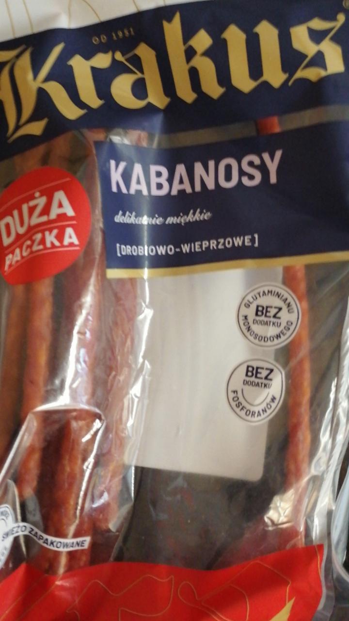 Zdjęcia - Krakus Extra cienkie kabanosy drobiowo-wieprzowe 250 g