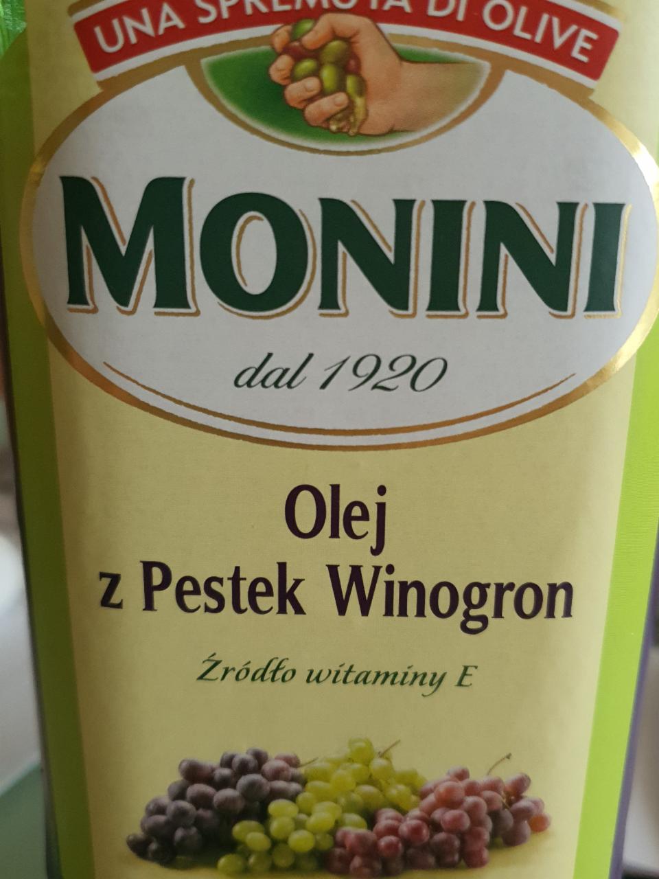Zdjęcia - Monini Olej z pestek winogron 1000 ml