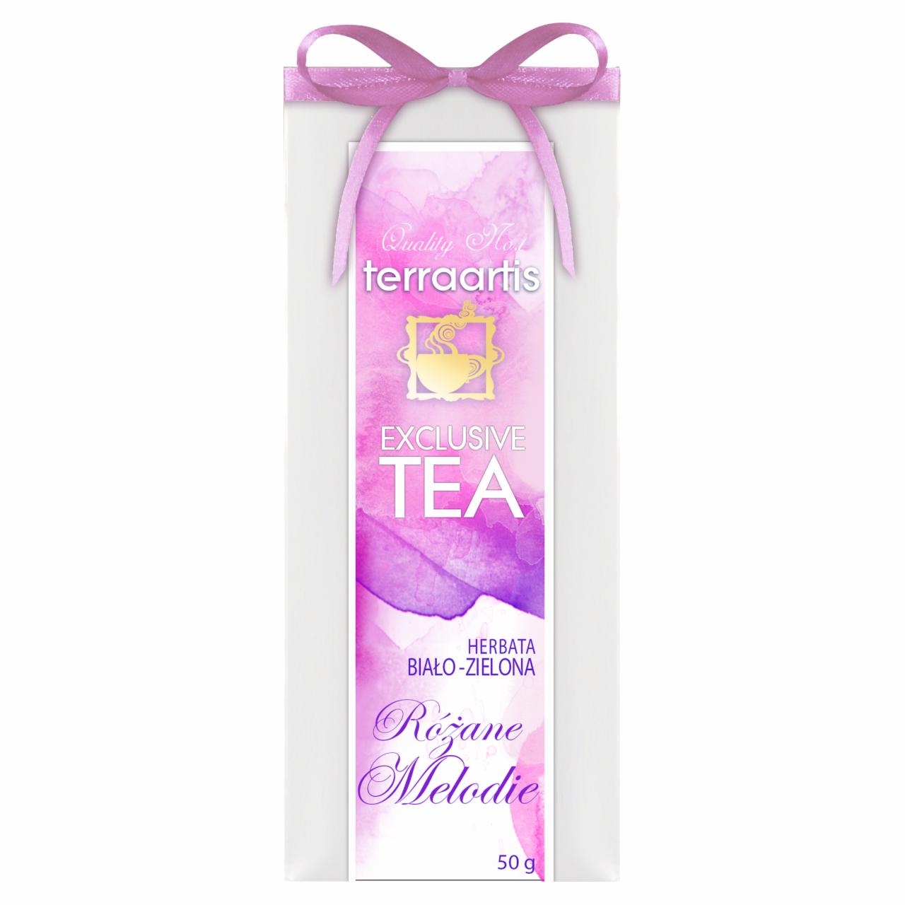 Zdjęcia - Terraartis Exclusive Tea Herbata biało-zielona różane melodie 50 g