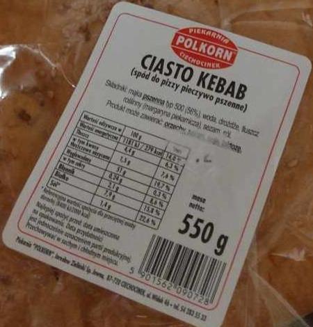 Zdjęcia - Ciasto kebab POLKORN