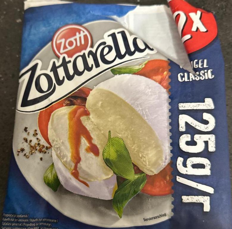 Zdjęcia - Zott Zottarella Minis Classic Ser mozzarella 150 g