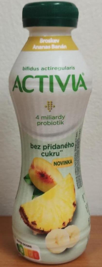 Zdjęcia - Activia Jogurt ananas brzoskwinia banan 270 g