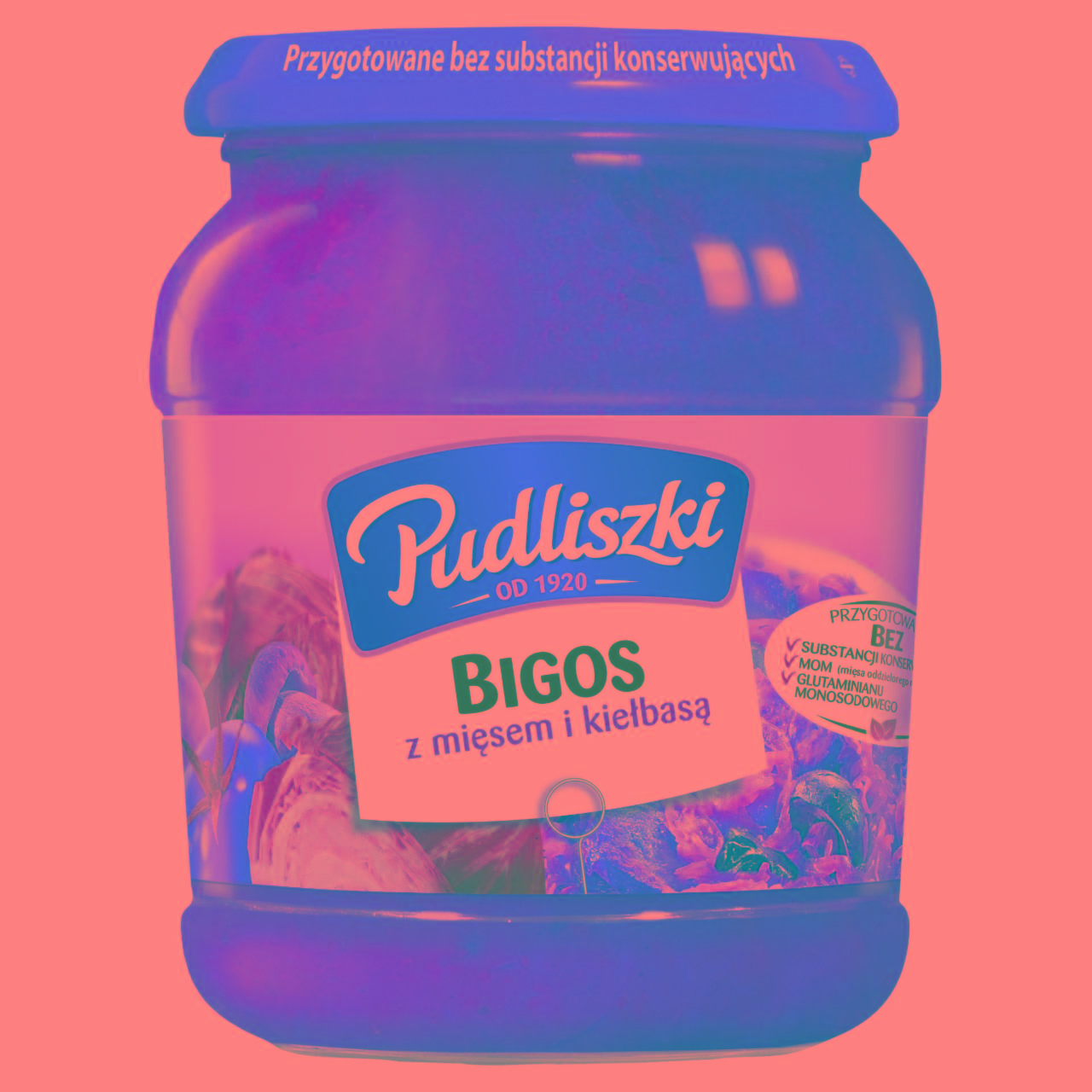 Zdjęcia - Pudliszki Bigos z mięsem i kiełbasą 520 g