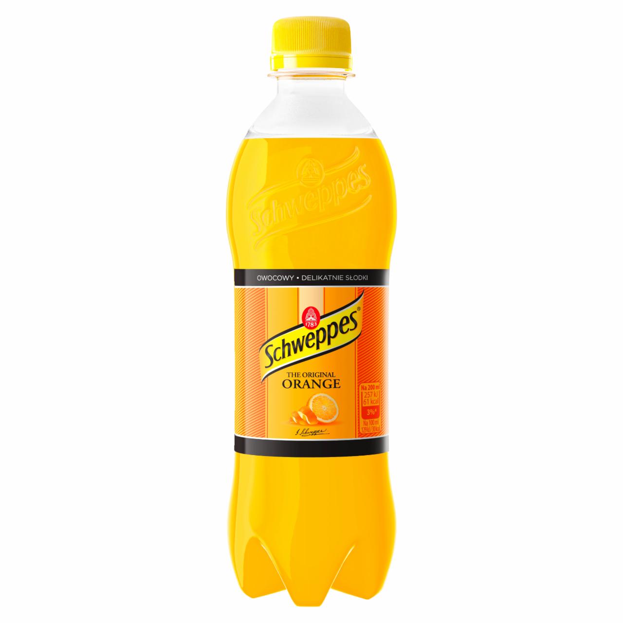 Zdjęcia - Schweppes Orange Napój gazowany 0,45 l