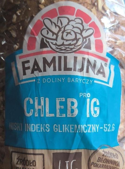 Zdjęcia - Chleb IG niski indeks glikemiczny-52,6 Familijna