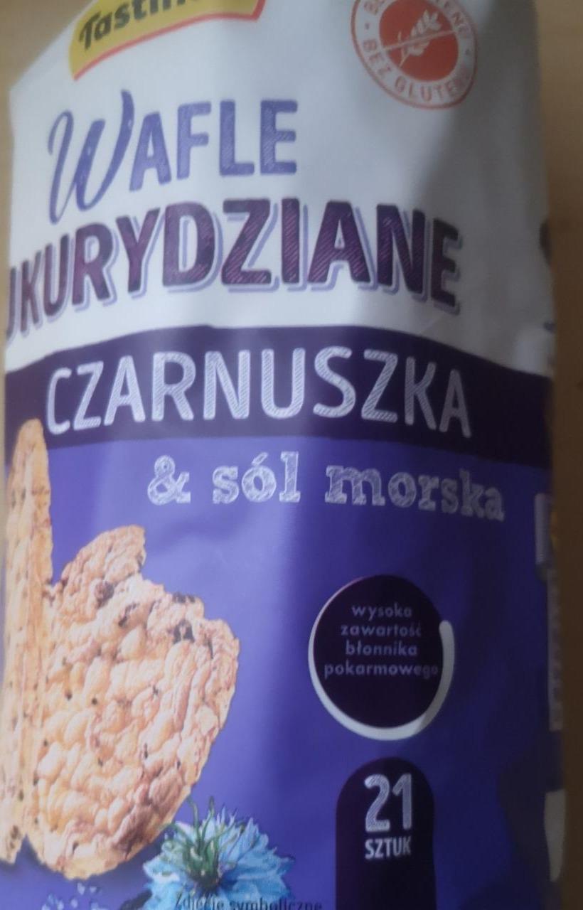 Zdjęcia - Wafle kukurydziane czarnuszka i sól morska Tastino