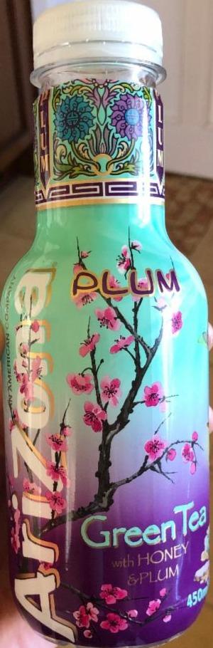 Zdjęcia - Green Tea with honey and plum Arizona