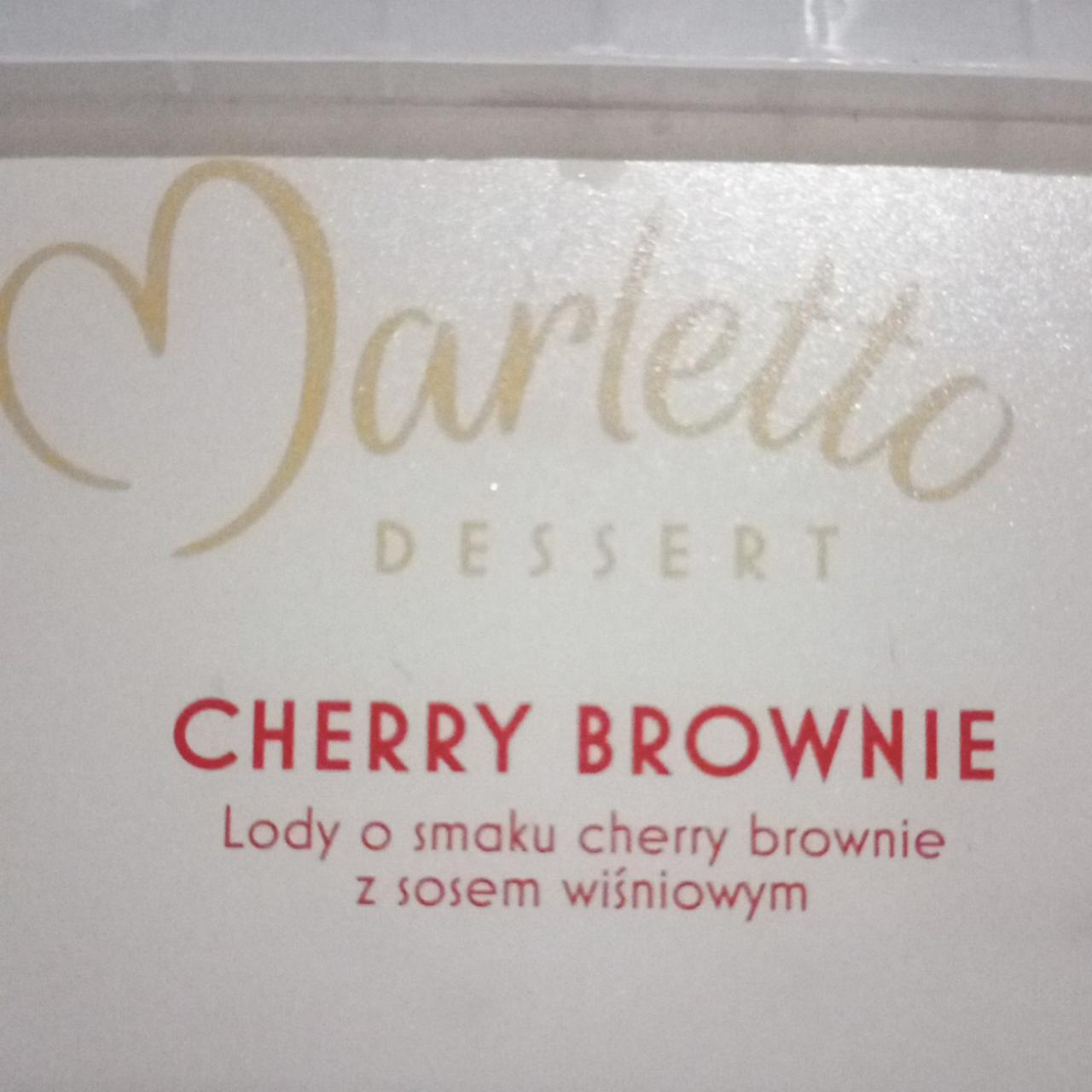 Zdjęcia - Cherry brownie Marletto