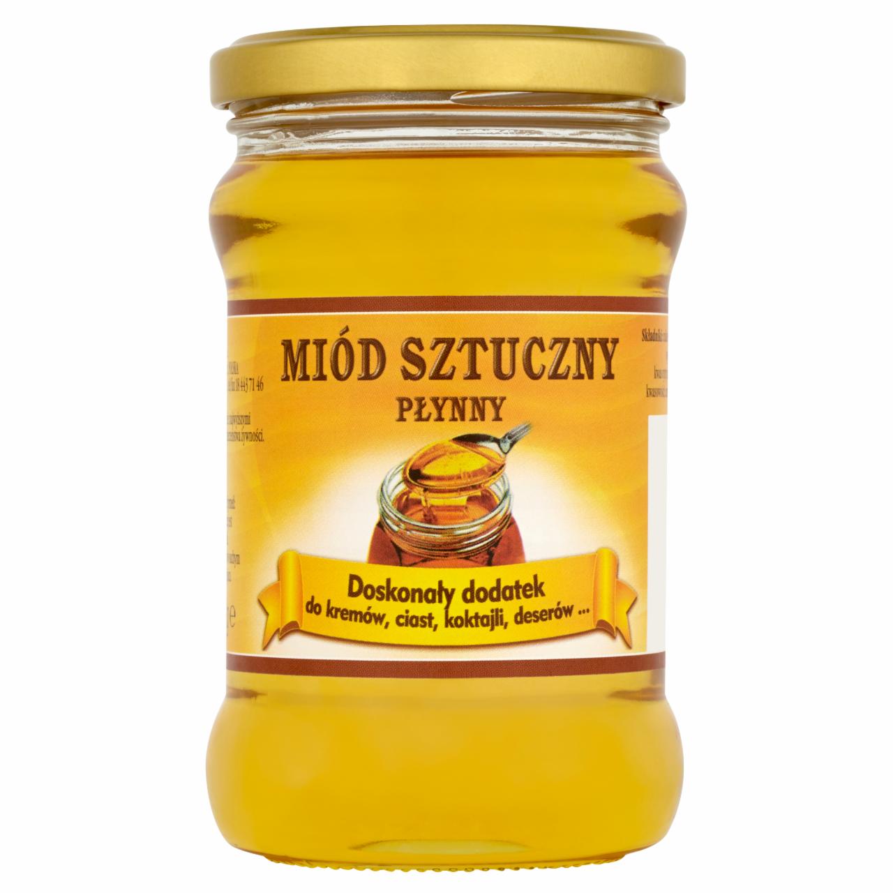 Zdjęcia - Miód sztuczny płynny 370 g Huzar