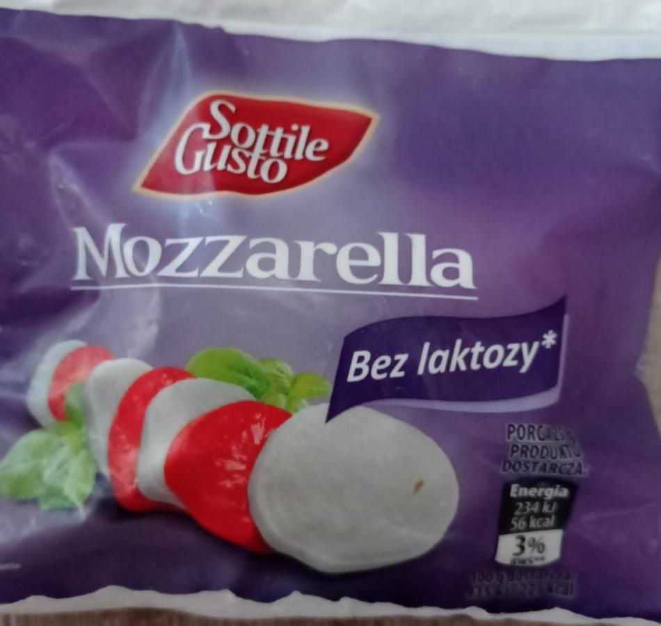 Zdjęcia - Mozzarella bez laktozy Sottile Gusto