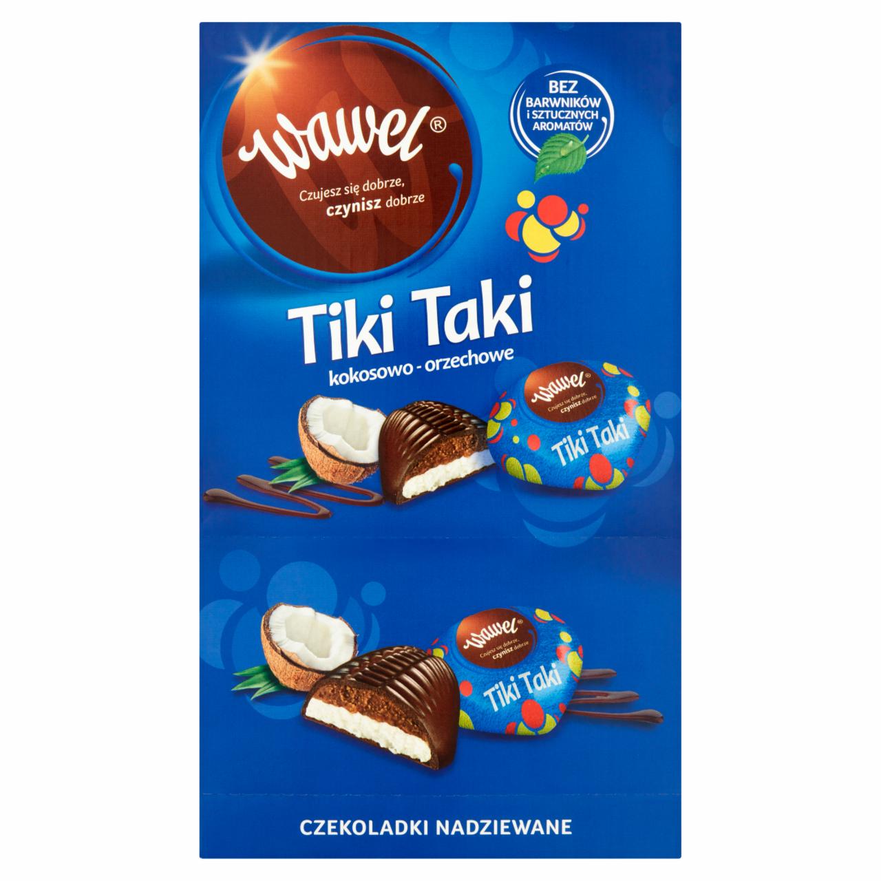 Zdjęcia - Wawel Tiki Taki kokosowo-orzechowe Czekoladki nadziewane 2,2 kg