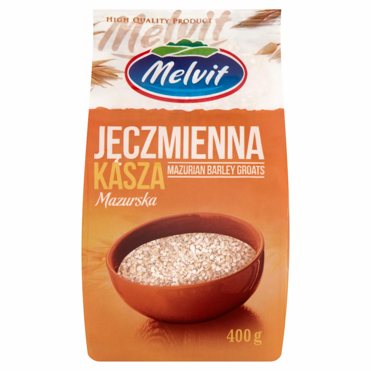 Zdjęcia - Melvit Kasza jęczmienna mazurska 400 g