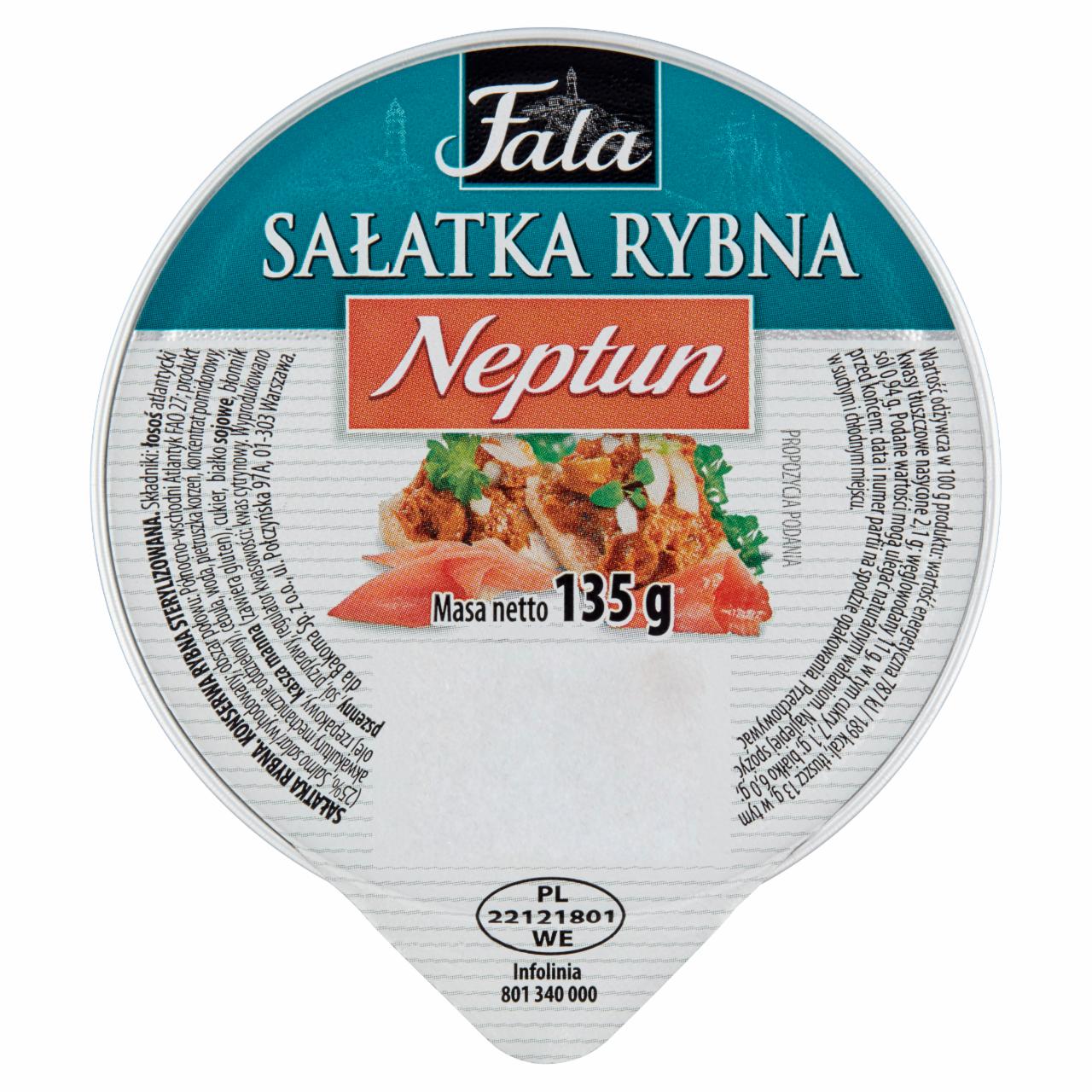 Zdjęcia - Fala Sałatka rybna Neptun 135 g