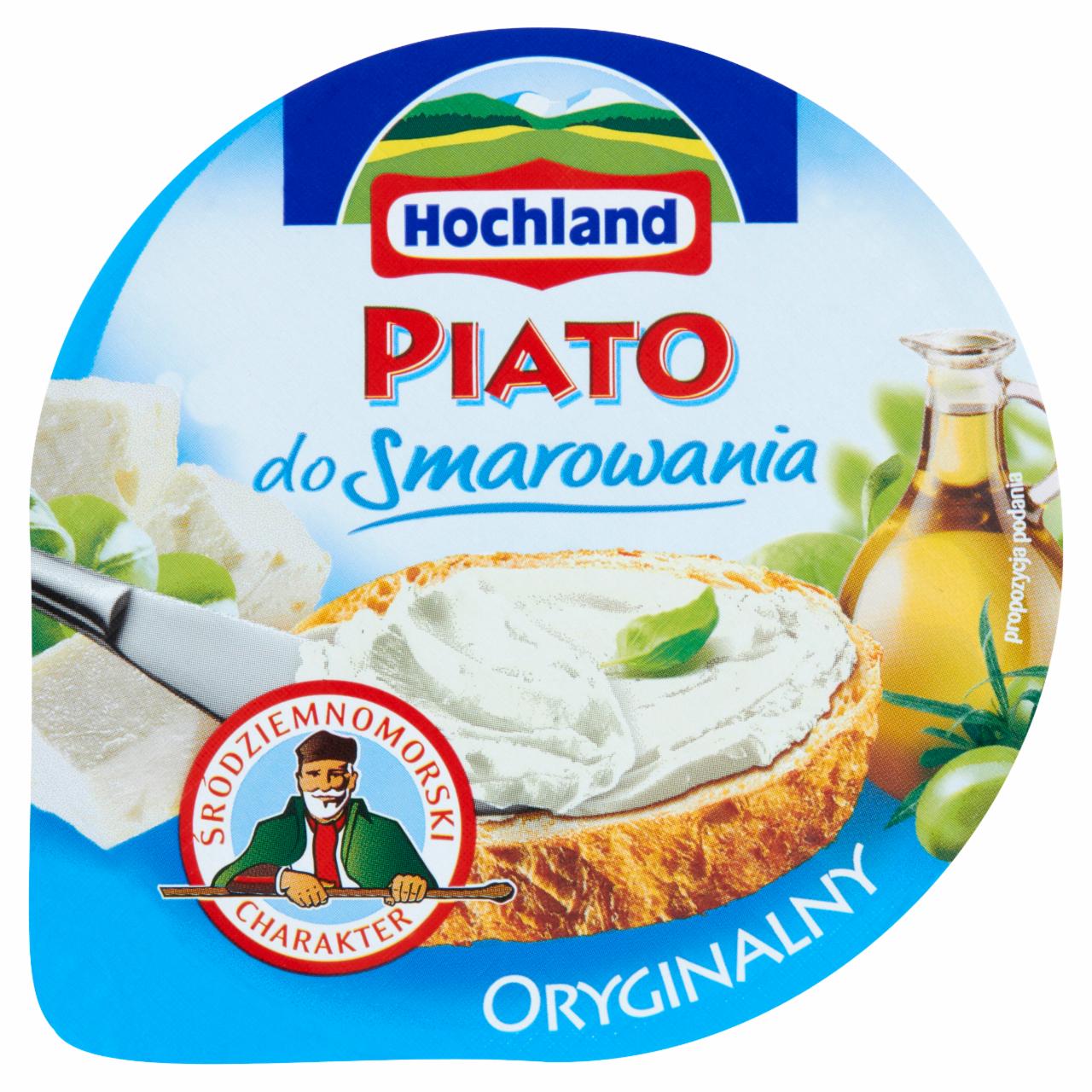 Zdjęcia - Hochland Piato do smarowania oryginalny Ser typu solankowego 150 g