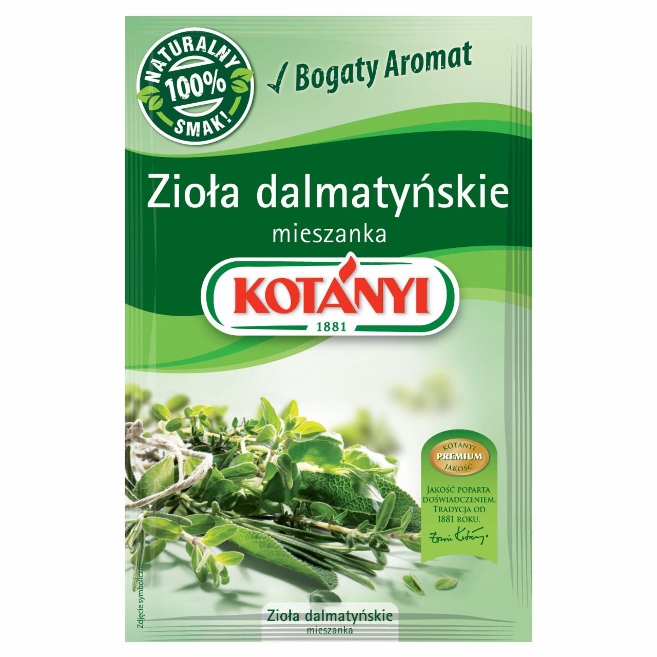 Zdjęcia - Kotányi Zioła dalmatyńskie mieszanka 14 g