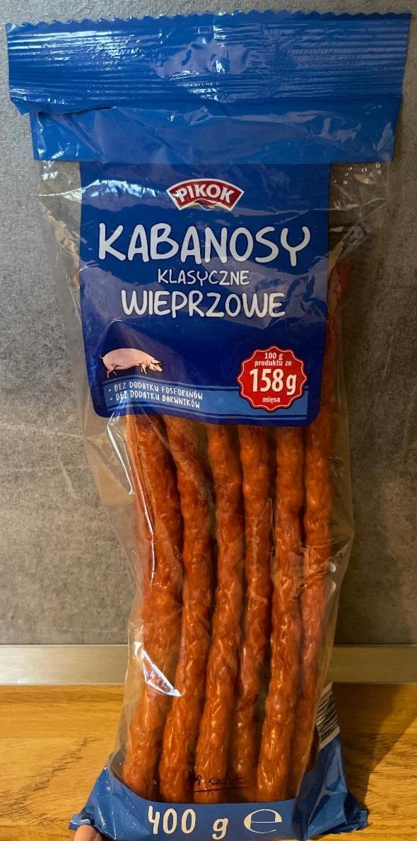 Zdjęcia - Kabanosy wieprzowe Pikok