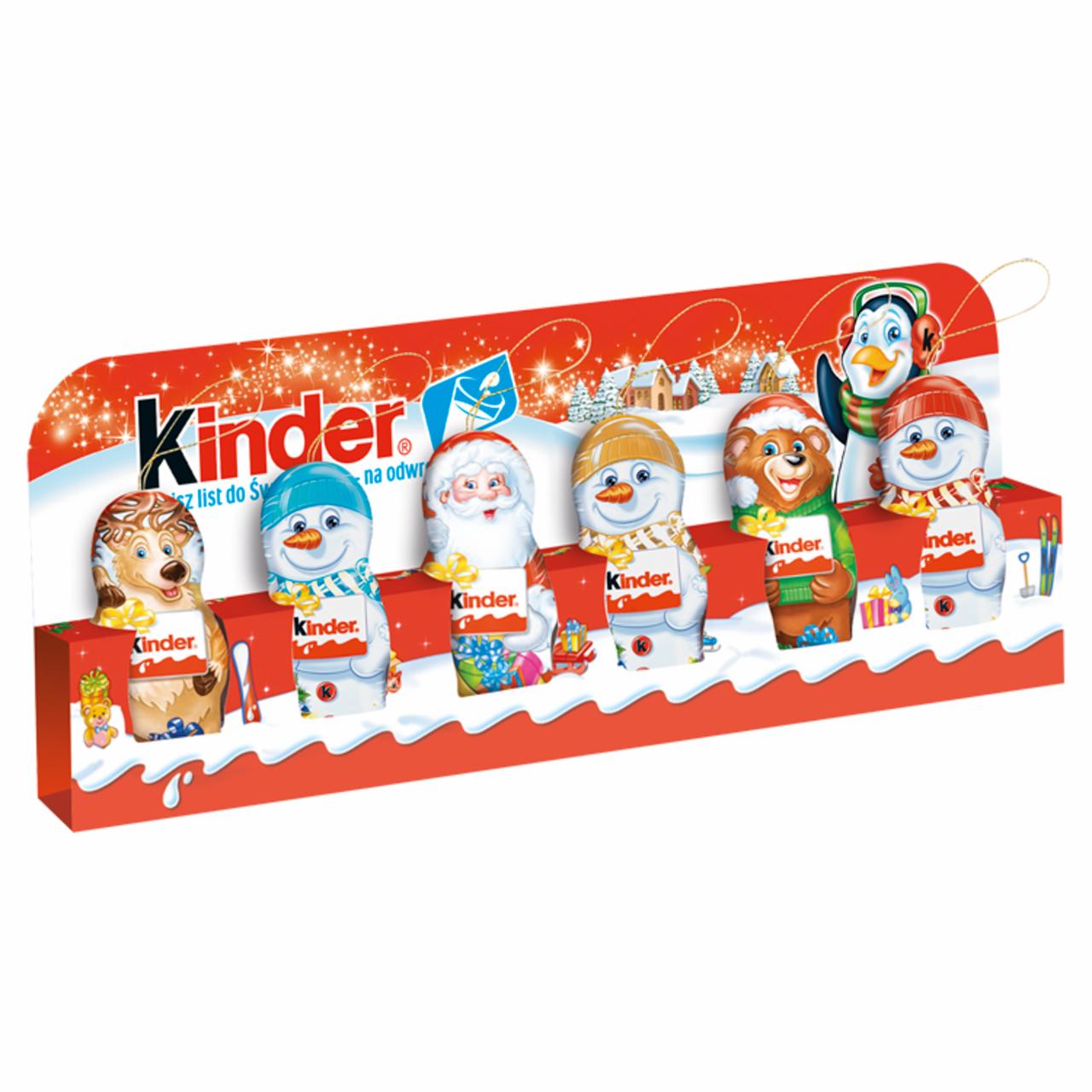 Zdjęcia - Kinder Figurki pokryte czekoladą mleczną 6 x 15 g