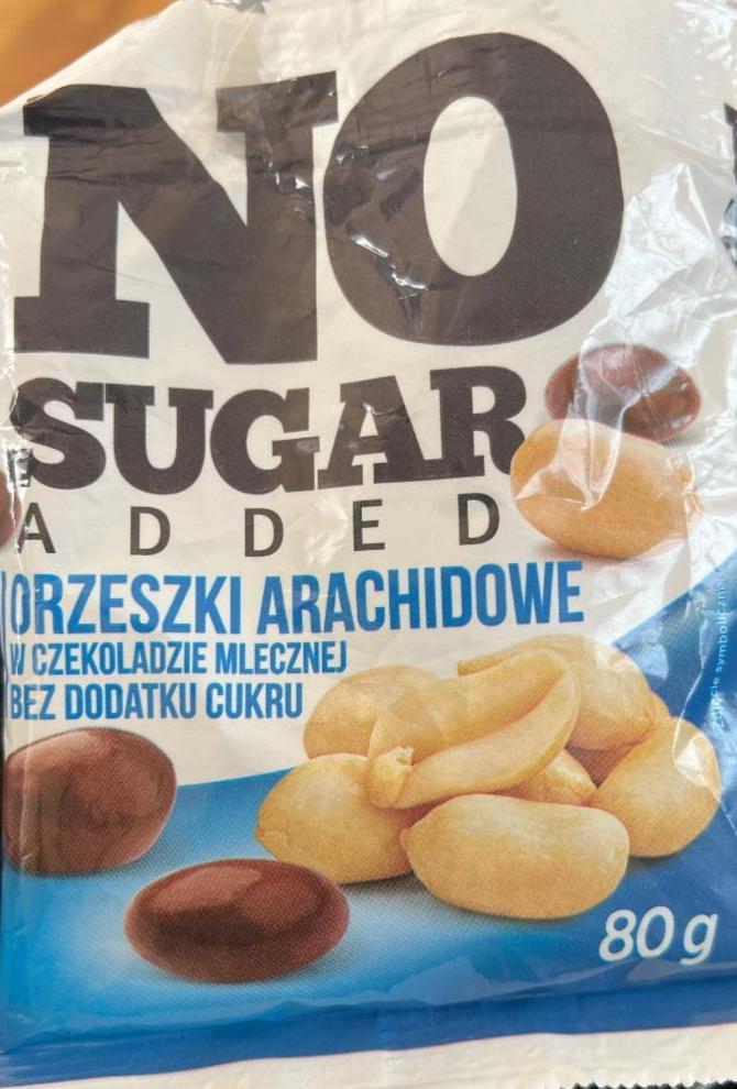 Zdjęcia - Orzeszki archaidowe w czekoladzie mlecznej bez cukru