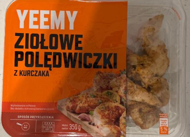 Zdjęcia - Ziołowe polędwiczki z kurczaka Yeemy