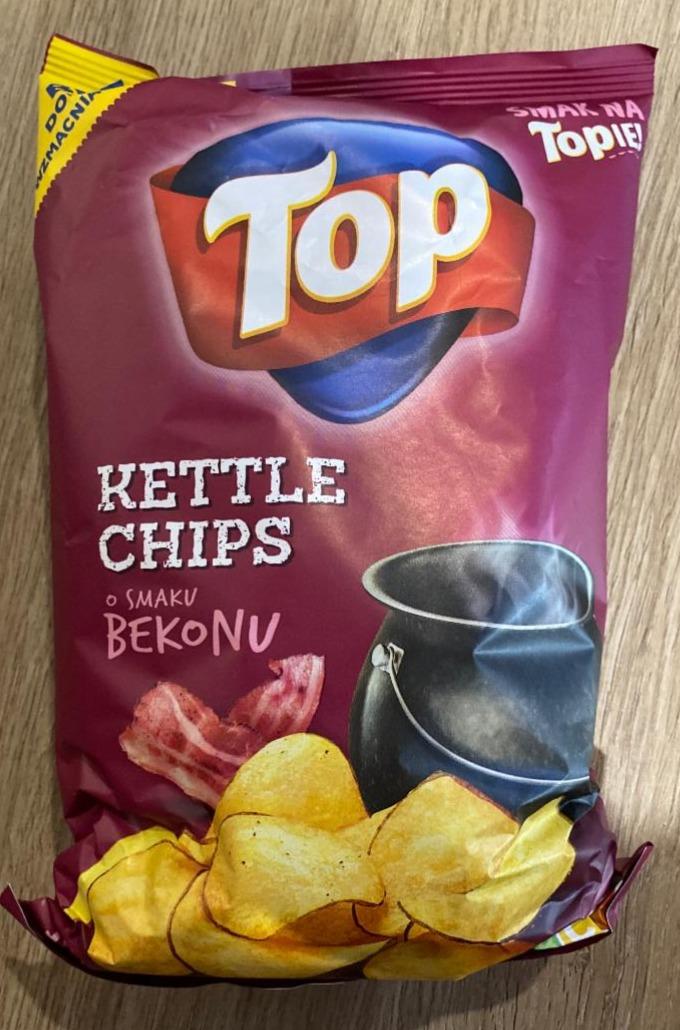 Zdjęcia - Kettle chips o smaku Bekonu Top